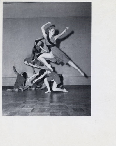 Dancers and drummers, Scripps College