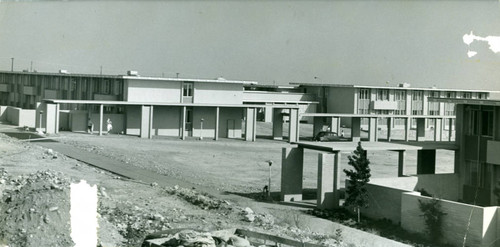 Construction site, Pitzer College