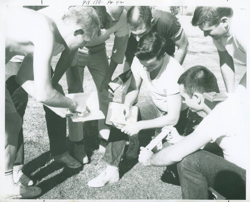 Football game, Harvey Mudd College