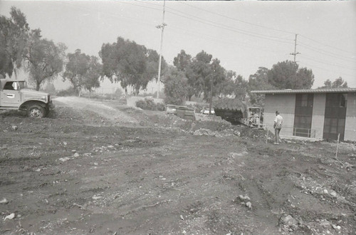 Marks Hall construction, Harvey Mudd College