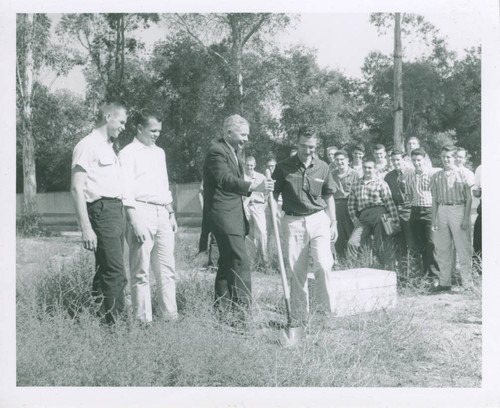 Jacobs Science Center groundbreaking ceremony, Harvey Mudd College