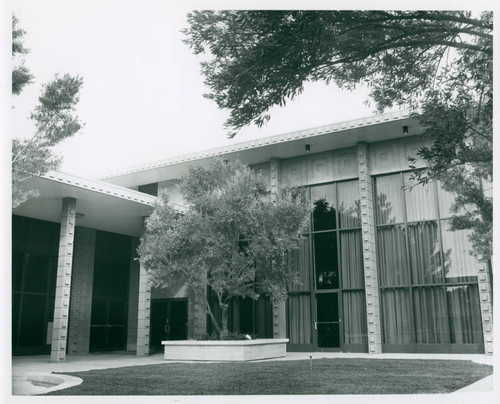 Campus building, Harvey Mudd College