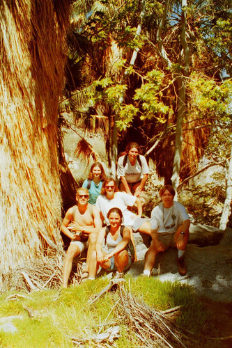 Outdoors club at Fortynine Palms Oasis, Joshua Tree National Park