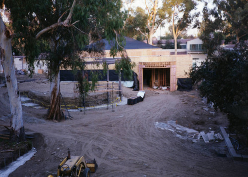 Construction of Millard Sheets Art Center