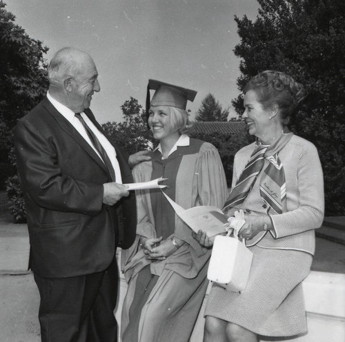 Graduate and Her Family, Scripps College