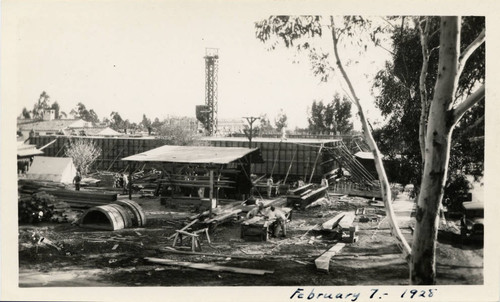 Construction of Grace Scripps Clark Hall, Scripps College