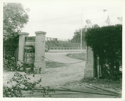 Alumni Field entrance, Pomona College