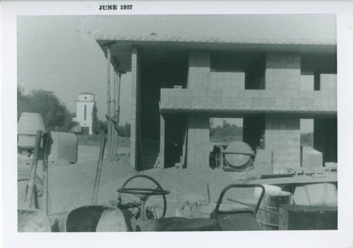 Mildred E. Mudd Hall Construction, Harvey Mudd College