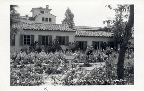 Cutting Garden and Browning Hall, Scripps College