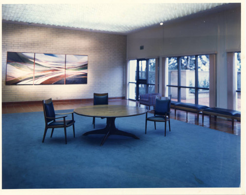 Bauer Center interior, Claremont McKenna College