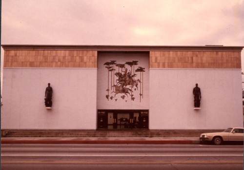 Mural by Millard Sheets at Home Savings, Scripps College