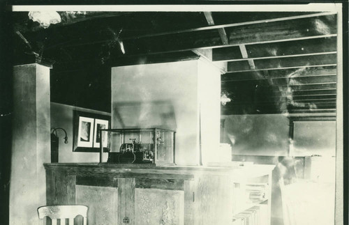 Interior of Brackett Observatory, Pomona College