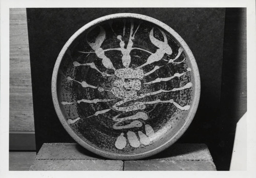 Ceramic plate, Scripps College