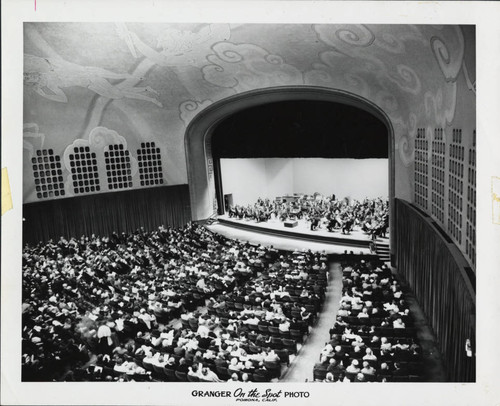 Orchestra concert, Scripps College