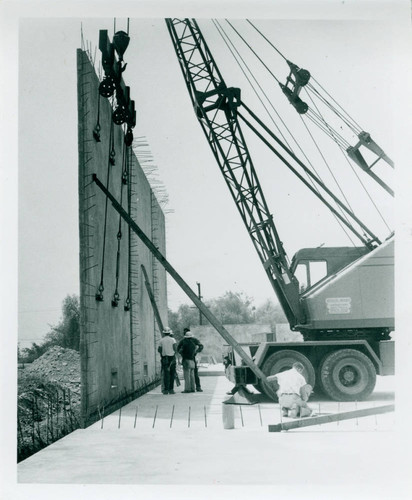 Ducey Gym under Construction, Claremont McKenna College