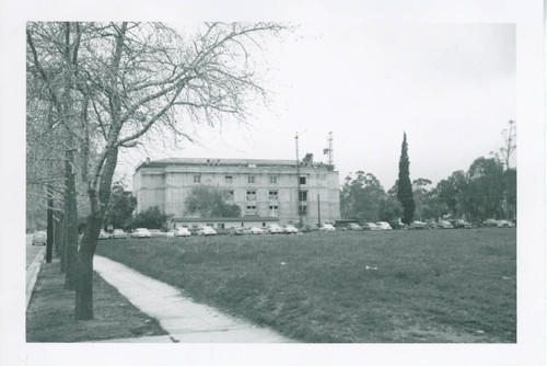 Honnold Library Construction