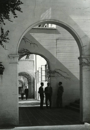 Clark Hall passageway, Pomona College