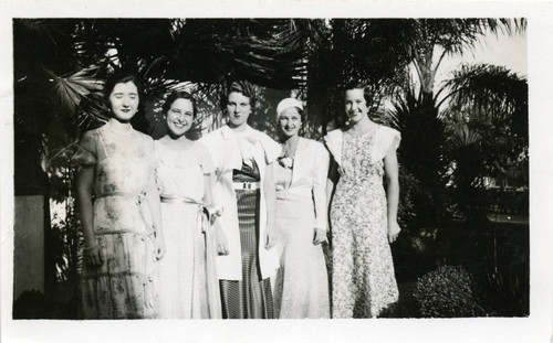 Scripps College students, 1935