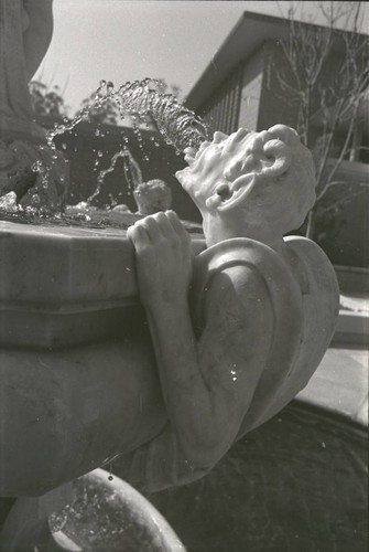 Venus fountain close-up, Harvey Mudd College