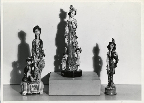 Ceramic figurines, Scripps College