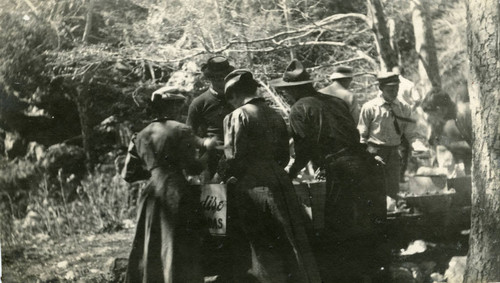 Student picnic, Pomona College