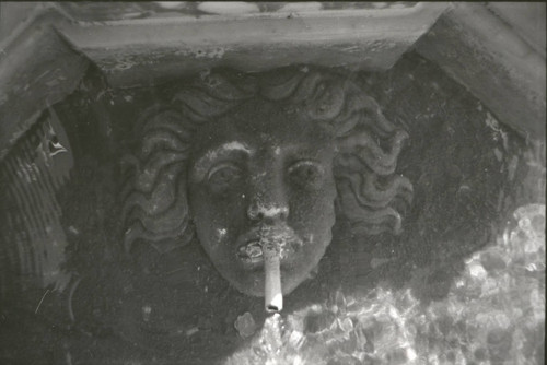 Venus fountain close-up, Harvey Mudd College