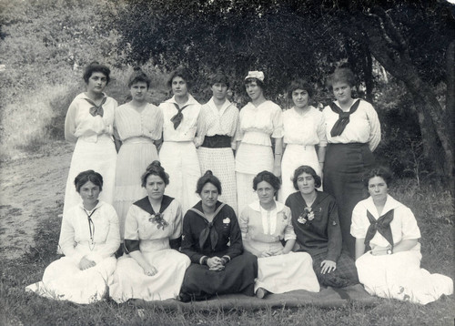 Delta Lambda members, Pomona College