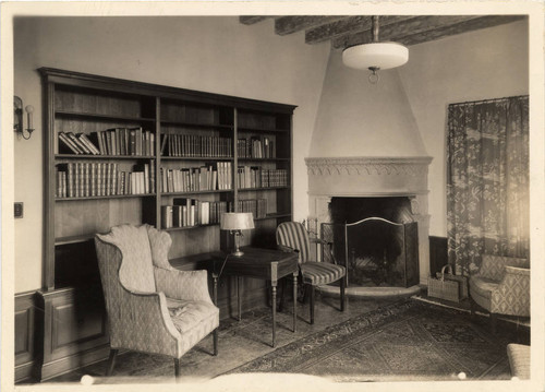 Browsing Room of Browning Hall, Scripps College