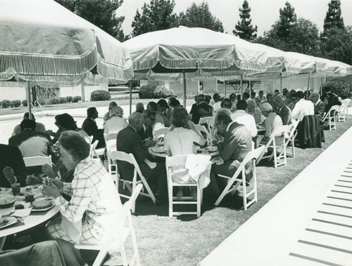 Bell Pool dedication, Harvey Mudd College