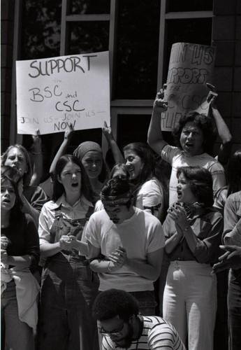 Sit-in at Pendleton Business Office, Claremont University Consortium