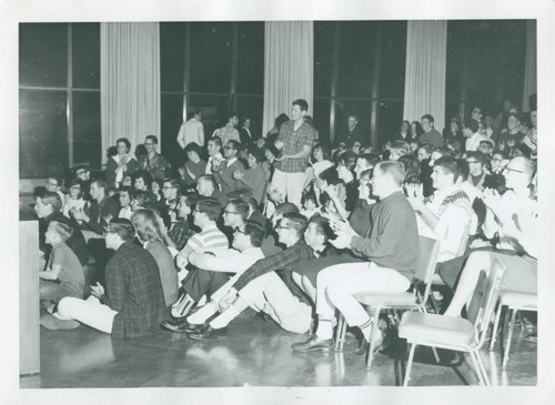 Student audience, Harvey Mudd College