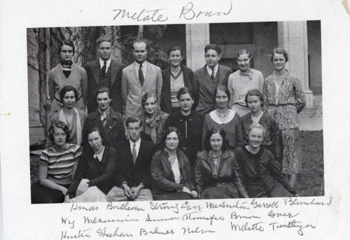 Metate staff, Pomona College