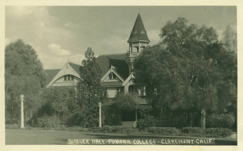 Sumner Hall, Pomona College