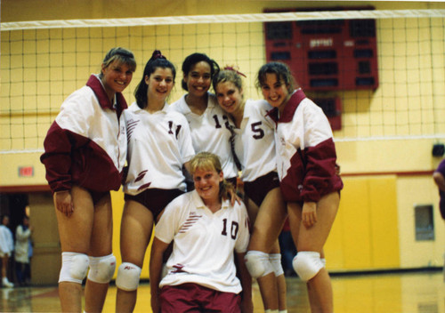 Volleyball team, Scripps College