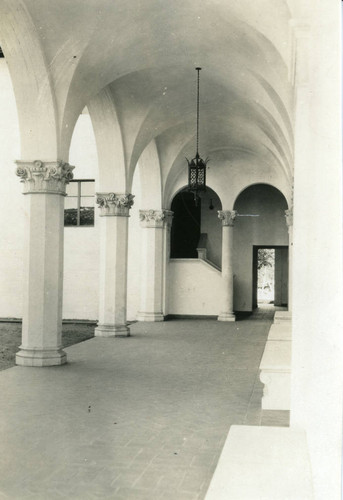 Clark Hall courtyard, Pomona College