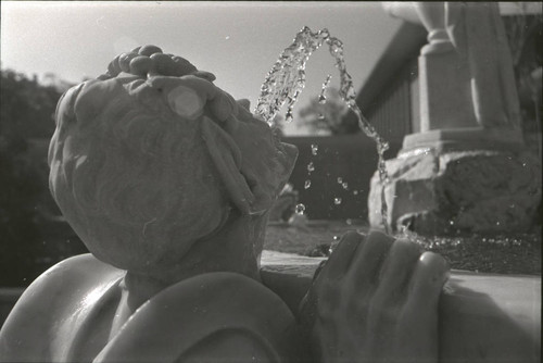 Venus fountain close-up, Harvey Mudd College