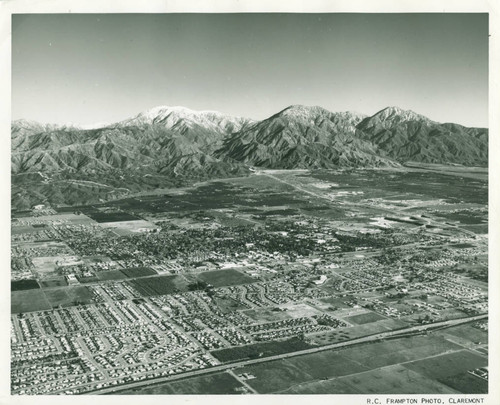 Aerial view, Claremont