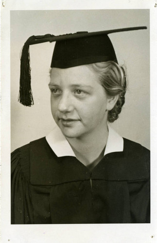 Graduation portrait, 1934