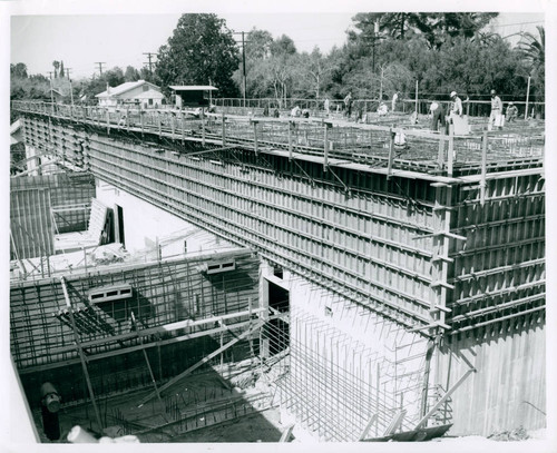 Construction site, Claremont McKenna College