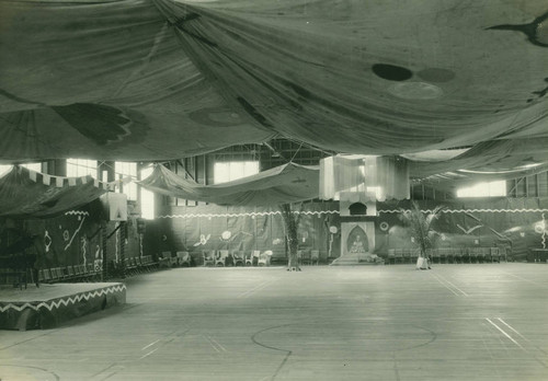 Renwick Gymnasium interior, Pomona College