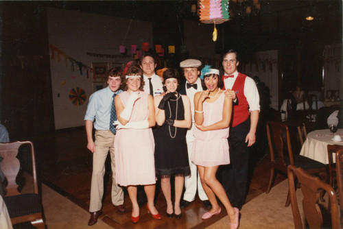 Students at the Marian Miner Cook Athenaeum, Claremont McKenna College