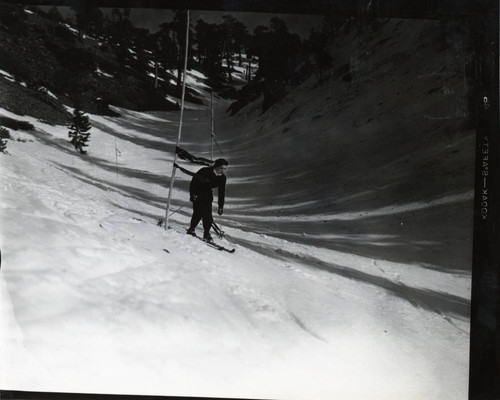 Student ski outing, Pomona College
