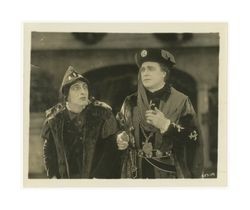 If I Were King: film still of William Farnum and an actor, 1920