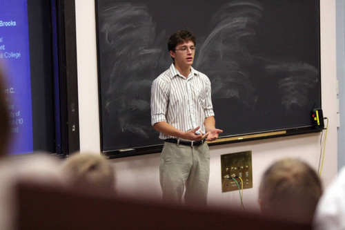 Sam Brunswick at Sustainability Presentations Day 2007