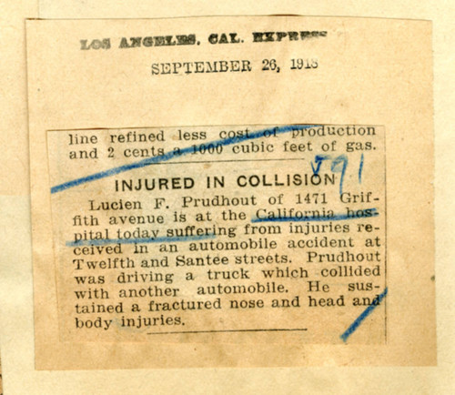 Injured in collision