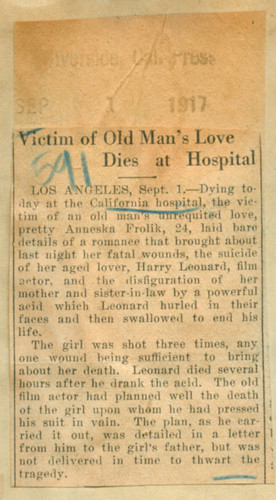 Victim of old man's love dies at hospital