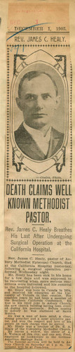 Death claims well known Methodist pastor