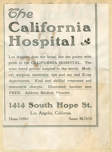 California Hospital