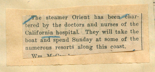 The steamer Orient