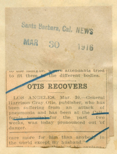 Otis recovers